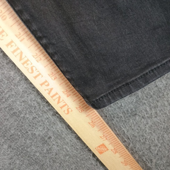 Levi's Denizen Jeans Women 33x32 16M High Rise Ankle Skinny Black Curvy Dark - Picture 9 of 11